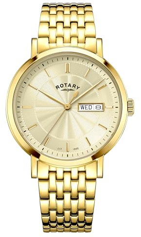 Rotary Men's Gold Heritage Watch - GB05423/03