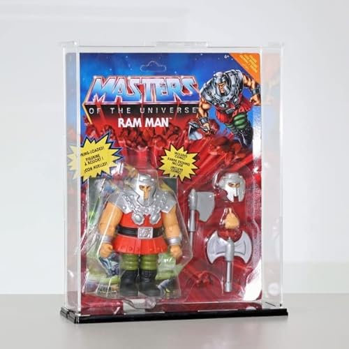 FiguWorld Acryl Vitrine für Mattel® Motu RAM Man T/B/H 86x246x308 mm 066