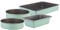 The Great British Bake Off Cake Tins for Baking Set, Inc. 2 x Sponge Tin (20cm) & 1 x Loaf Tin & 1 x Brownie Tin, Official GBBO Logos, Non Stick Carbon Steel, Duck Egg Blue, 4 Piece Baking Kit