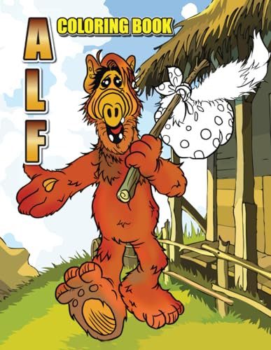 Alf Coloring Book: Alf Coloring Books For all ages