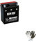 COMPATIBLE WITH YAMAHA YBR 250 2007 a 2012 BS BTX7L-BS 12V/6AH BATTERY(YUASA YTX7L) BATTERIES FOR MOTORCYCLE SCOOTER COMPLETE ALREADY READY FOR ASSEMBLY 113X70X130