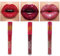 3-teiliges Set mit flüssigem Lippenstift von matt bis glitzernd, lang anhaltendes Lippenset für Frauen, wasserfester Lippenstift mit glänzenden Diamanten und Glitzer-Lipgloss (3,4,6)