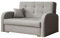 Mirjan24 Schlafsofa Viva Gold II mit Bettkasten, 2 Sitzer Polstersofa mit Schlaffunktion inkl. Kissen, Sofa, Sofagarnitur, Bettsofa, Wohnlandschaft, Farbauswahl (Aragon 80)