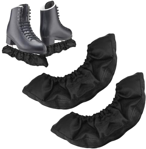 Kufenschoner Schlittschuhe Eishockey, Schlittschuh Kufenschutz Zubehör | Eiskunstlauf Kufenschoner Eishockey Elastische Kufenstrümpfe Kufenschoner, für Eiskunstlauf Erwachsene Kinder (L)