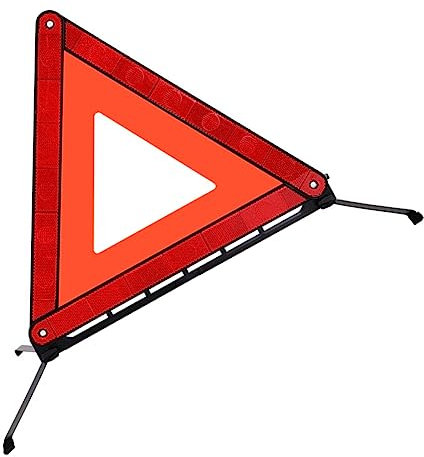 FUNOMOCYA Warnschild Notfalldreiecke Straßenrand Warndreieck Auto-notdreiecke Sicherheitsdreieck Punktgeprüfte Dreiecke Dreieck-warnset Reflektierendes Dreieck Pannendreieck Roadtrip Plastik
