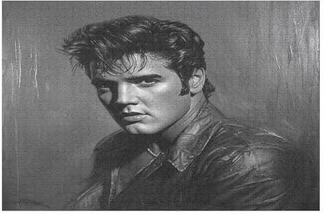 For Adult, 1000 Pieces Wooden Jigsaw Puzzle,Elvis Presley 1000 PCS—38 * 26cm
