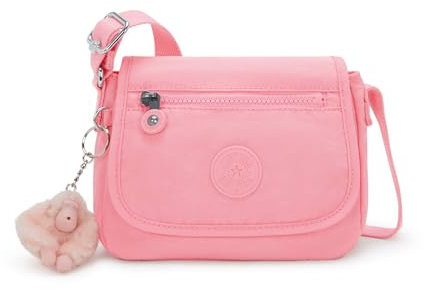 Kipling Sabian Crossbody Mini Bag, Enjoyable Blush, 7.75''L x 5.75''H x 3.25''D