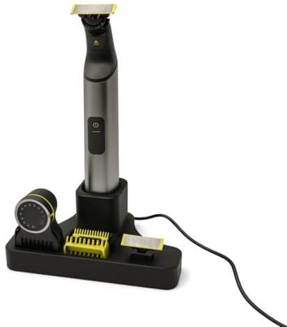 Ladestation für OneBlade Pro – 3D-gedruckter Rasierer-Organizer (schwarz)