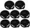 KICHOUSE 4 Pairs Helmet Visor Clips For Motorcycle And Electric Bike Helmets, Plastic Buckles For Easy Lens Replacement, Weather-resistant Visor Screws