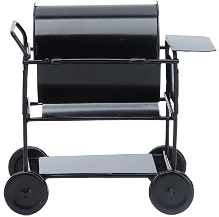 ZAICOLER Magnifique Barbecue Miniature 1:12, Paquet de Jouets, Cadeau Portable pour Enfants, Accessoires de Meubles de Maison de Poupée