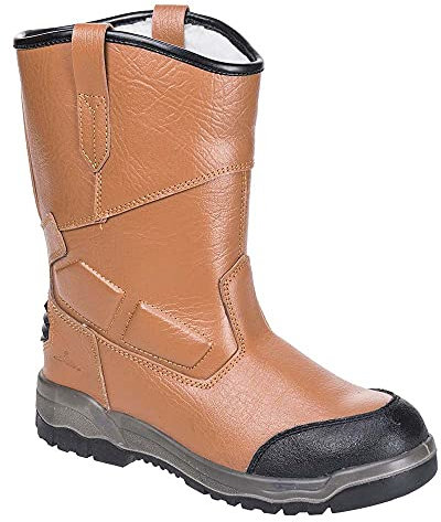 Portwest FT13 S3 Stivali Antinfortunistici, Unisex - Adulto, SRC, Marrone (Marrone Rossiccio Tar), 41 EU (7 UK)