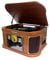 Sunstech PXRC52CDWD Tourne-Disque en Bois Couleur Bois