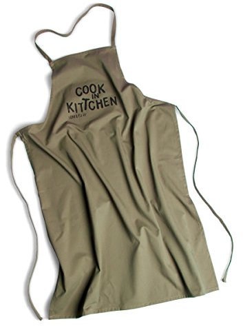 COOK IN KITTCHEN Schürze Kochschürze Küchenschürze Grillschürze Santa Fu – Heiße Ware aus dem Knast - lustiges Geschenk für Juristen