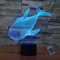 Optische Täuschung 3D Wal Nacht Licht 16 Farben Andern Sich Fernbedienung USB-Strom Touch Schalter Dekor Lampe LED Lampe Tisch Kinder Brithday weihnachten Geschenk