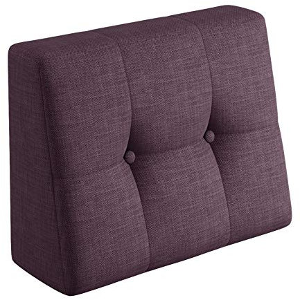 sunnypillow Palettenkissen Palettenauflage Palettenpolster Palettensofa Sitzkissen Rückenlehne gesteppt Seitenkissen 60x40x20/10cm Purple