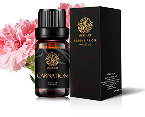 Aromaterapia Clavel aceite esencial para difusor, 100% puro Clavel aceite perfumado para humidificador, Clavel Aceite Esencial para hogar, 10ml aromaterapia clavel aceite para fabricación de jabón