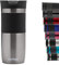 Contigo Thermobecher Byron Snapseal, Edelstahl Isolierbecher, Kaffebecher to go, auslaufsicher, spülmaschinenfester Deckel BPA-frei, 470 ml, 1 Stück (1er Pack)