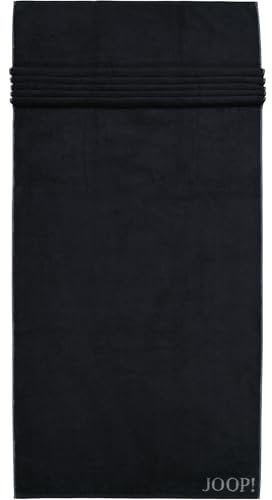 Joop! Handtücher Classic Doubleface 1600 schwarz - 90 Saunatuch 80x200 cm