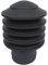 80 mm Kaminhaube Schornsteinabdeckung Kaminaufsatz Schornsteinhaube Lamellenhaube Hut Schwarz (80mm, 100mm, 120mm, 125mm, 130mm, 150mm, 180mm, 200mm)