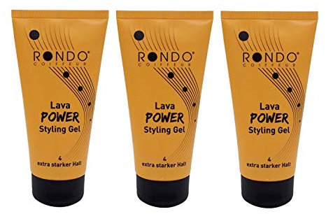 Rondo Lava Power Styling Gel 175ml (3 Stück)