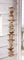 Dekoleidenschaft Guirlande de plage en bois flotté, 90 cm de haut, guirlande en bois naturel pour extérieur, décoration pour salon, balcon et jardin, suspension décorative, décoration de porte