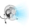 Albert Austin USB Desk Fan, Small Fan for Desk | Usb Desktop Fans | 4 Inch, Portable Cooling Desk Fan Electrical Fan Quiet for Office, Home, Car (White)