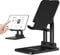 TriPro Tablet Stand, Portable Monitor Stand, Adjustable & Foldable, 12cm Wide, Super Sturdy,Tablet Holder for Desk Compatible with iPad/Tablets/Portable Monitor 7-15.6, Stand for Surface Pro