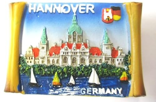 Hannover Magnet Poly Rolle 7 cm,Souvenir Germany,Deutschland,Neu