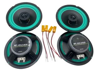 Kit 4 Casse IPNOSIS IP-01165 2 Vie Universali 165mm Compatibile Per Alfa 147/159 Con 4 Connettori