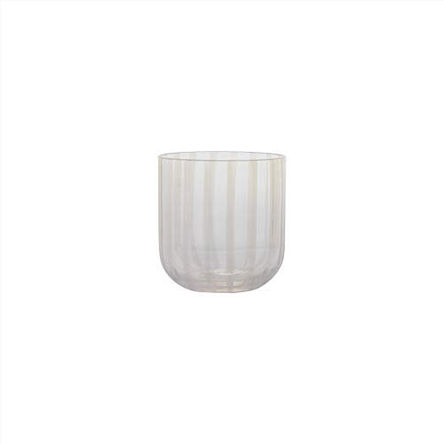 OYOY Living Design - Mizu Glass - 2er Set Trinkgläser Wassergläser Dessertgläser - ca. 250 ml - mundgeblasen handgemacht spülmaschinenfest