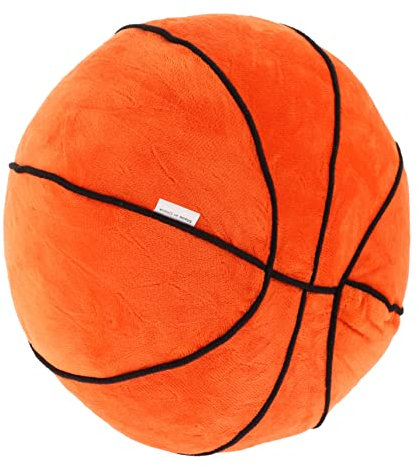 Veemoon Plüsch-Basketballkissen, Süßes Basketballkissen, Simuliertes Basketballkissen, Weiche Raumdekoration