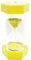Reloj de Arena, Emporizador de Reloj, Temporizadores de Arena, Reloj de Cocina Temporizador de Arena Hourglass, Hogar, Oficina y Juego Temporizador, 6.5 * 13CM, 5 Minuto, Amarillo
