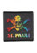 FC St. Pauli - Totenkopf Regenbogen, Aufnäher 8 x 7,5 cm