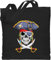 Baumwolltasche - Taschen - Pirat | Piraten | Pirates | Seeräuber | Freibeuter - Unisize - Schwarz - tasche beutel leinenbeutel