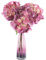 Avoeco 3Pcs 21” Hydrangea Artificial Flowers, Large Real Touch Hydrangea, Lifelike Faux Blue Hydrangeas, Fake Hydrangea Stems Perfect for Home Decor, Wedding, Party,Centerpiece Decor (Plum)