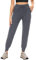 CAMPSNAIL Jogginghose Damen Sommerhose Lang Sporthose Atmungsaktiv Freizeithose Sweatpants Joggpants Weich Leggings für Fitness Yoga Freizeit Dunkelgrau M