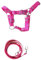 Einstellbare Rosa Häuptchenhantar für Hobby Horse, handgemachte Accessoires für Horse, UNIVERSAL Größe A4 bis A3