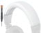 SOPROM Proteingleder-ersetzbare Kopfband-Pad-Kit für Audio Technica ATH M50, M50X, M50XWH, M50XBT, M50XBT2, M50S/LE Kopfhörer, einfache DIY-Installation-Weiß