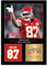Icons Wall Art Travis Kelce Signiertes Foto, A4, gedrucktes Foto, Geschenk für American Football-Fans, digital reproduzierte Unterschrift, ungerahmt