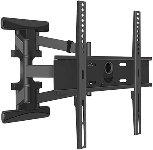 TV Stand with Multifunction Long Arm TV Mount Full Motion Wall Bracket for TVs up to 45kg Compatible with 400x400mm TVs