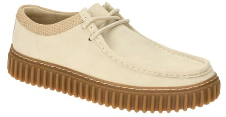 Clarks Torhill Lo Pour Homme, Ecru, 44.5 EU