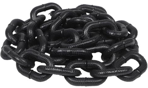 minkissy Ketten Halloween Gefälschte Kunststoffkette Realistischer Look Für Party Cosplay Filmrequisiten Dekoration Für Piraten-Themen Spielzeugkette Requisiten Für Kostüme Große