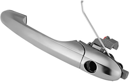 GEARLEADER Chrome Exterior Door Handle – Right Driver Side Fit for Fiat 500 (2007–2016) & Abarth 500/595 / 695 (2008–2016), Offside Front Replacement, Replaces 735592012, 735485872