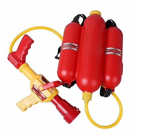 AwnsIMfreien Strandspielzeug, Kinder Feuerlöscher Wasserpistole Soakers Spielzeug Strandspielzeug Outdoor-Sport für Kinder Druck Spielen 1PC, Feuerlöscher