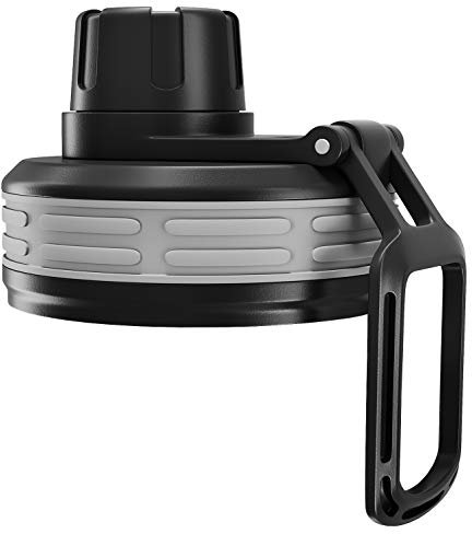 BeMaxx Ersatzverschlüsse Zubehör für Wide Mouth Active Flask Trinkflaschen Jede Größe (950ml, 680ml, 530ml, 410ml) | BPA frei auslaufsicher (Sport Trinkverschluss, Wide Mouth Flasche)