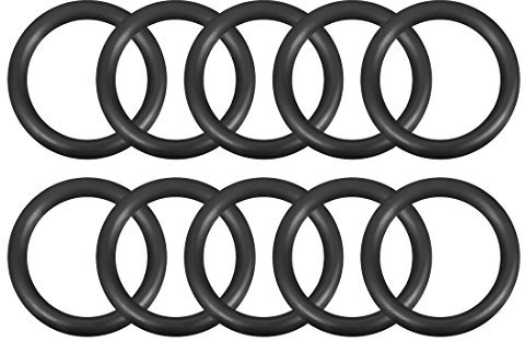 sourcing map 10 Packungen O-Ringe 42mm Außendurchmesser 32mm ID 5mm breit Nitrilgummi metrisch Dichtung