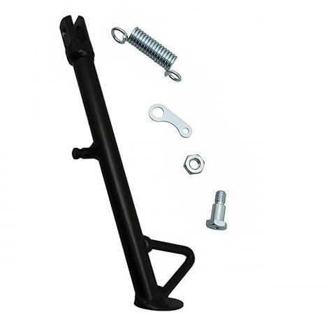 Seitenständer Schwarz 255mm Rofel für Motorrad Aprilia 50 Rs 1999 Rechts 2005 Neu