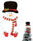 Gukasxi Weihnachtsbaum Topper Schneemann Top Dekoration Weihnachtsbaumspitze Christbaumspitze Baumspitze Plüsch Schneemann Baumschmuck für Weihnachtsbaum Dekorationen Winterwunderland Neujahr L