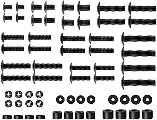 Mounting Dream Universelles TV-Montage-Hardware-Set, VESA-Schraubenset für alle Fernseher und Monitore, inklusive M4-, M5-, M6-, M8-Schrauben, Abstandshalter und Unterlegscheiben, funktioniert mit