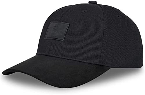 Johnny Urban Cap Herren & Damen Schwarz - Dean - Basecap Kappe für Männer & Frauen - Stylische Snapback Caps - Größenverstellbar